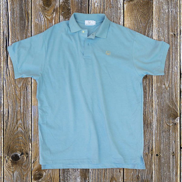 Men's Cotton Blue Ridge Polo