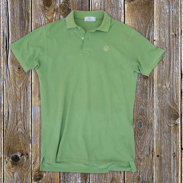 Men's Cotton Green Sea Polo