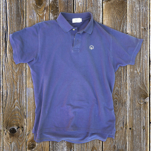Men's Cotton Moultrie Blue Polo